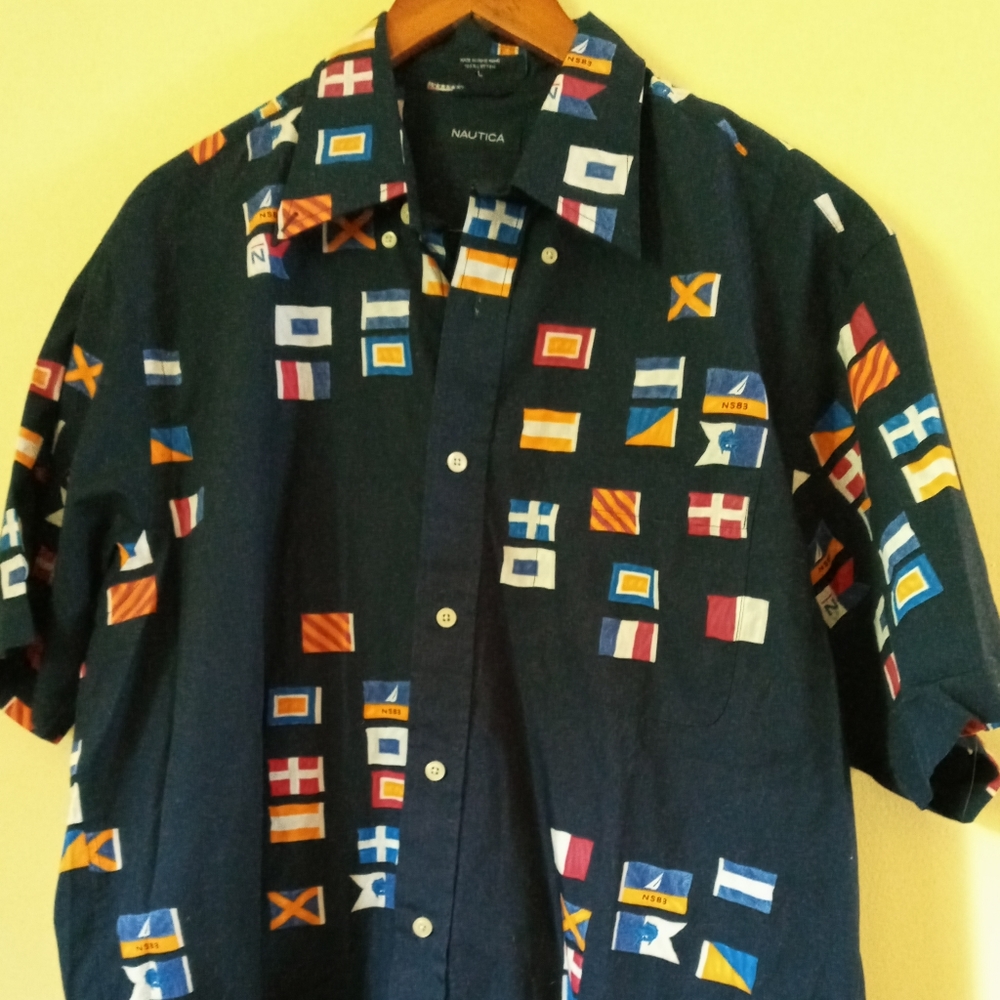 Rare Nautica button down
